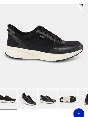 Kizik Hands Free Women's Paris Black Low-Profile Comfort Sneakers